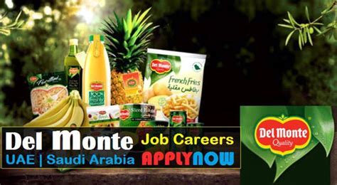 Latest Del Monte Job Openings .